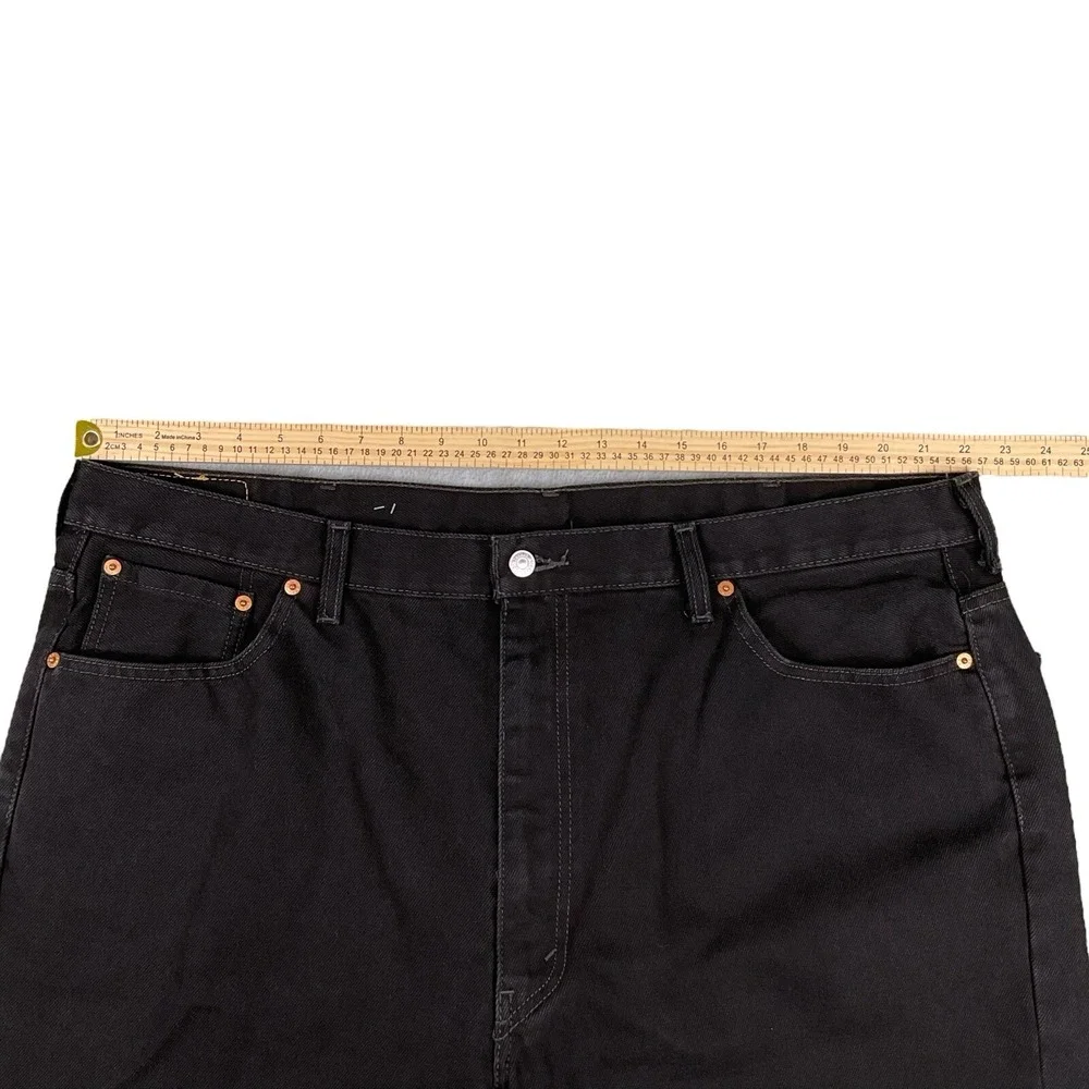 Levis Jeans Men 46x29 (ACTUAL 44x28.5) Black 550 Relaxed Fit Loose NWOT